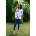 Embroidered blouse "Rose Jam"